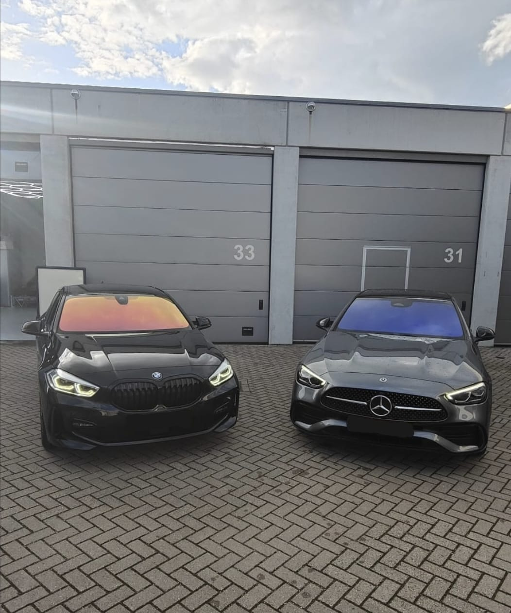 Chameleon tint voorruit folie